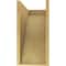 Ekena Millwork 10"W x 20"D x 20"H Classic Concord Rough Cedar Woodgrain TimberThane Corbel, Primed Tan CORUR10X20X20CONRCPR - alternate 5